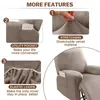Relaxsessel Sesselbezug Stretch Samt Liegestuhlbezug mit Produktbild-Vorschau 4
