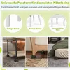 QEENTOE 4 Stück Möbelerhöher, L-förmiges Design, Erhöhung Produktbild-Vorschau 7