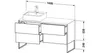 Waschtischunterbau XSQUARE 778x1400x548mm Be li na-bl Produktbild-Vorschau 2
