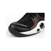 A close-up view of the front of a black Nike basketball shoe. Podgląd zdjęcia produktu