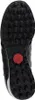 The sole of a black Adidas soccer shoe with red Adidas logo. Podgląd zdjęcia produktu
