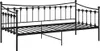 vidaXL Rozkládací pohovka Rám postele černý kov 90x200 cm Náhled obrázku produktu 3