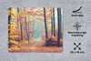 MuchoWow® Mauspad Mousepad Wald - Herbst - Laub 23x19 cm - Produktbild-Vorschau 2