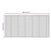 vidaXL Koberec obdĺžnikový sivý 100x200 cm Bamboo Náhľad obrázku produktu 7
