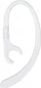 A clear studio shot of a transparent ear hook for headphones. Produktbild-Vorschau