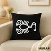 Huuraa Kissen Skorpion Sternzeichen Symbol 40x40cm mit Produktbild-Vorschau 2