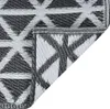 vidaXL Outdoor-Teppich ARAKIL Schwarz 120x180 cm PP Produktbild-Vorschau 6
