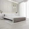 A modern bedroom with a bed. Náhled obrázku produktu