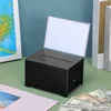 Spendenbox aus Acryl mit Schloss, großes Fassungsvermögen, Produktbild-Vorschau 8