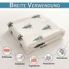 Weihnachtsdecke Plüsch Stickerei Kuscheldecke Winter Produktbild-Vorschau 5