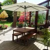 LZQ Ø350cm ALU Parasol de jardin Parasol de terrasse Voir les images du produit 7