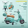Vespa scooter électrique dès 3 ans Véhicule électrique Voir les images du produit 4