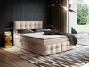 Boxspringbett mit Bettkasten Ewora 3 120x180 cm Topper T25 Produktbild-Vorschau 1
