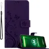 Cadorabo kryt pre Motorola MOTO G7 POWER in FLORAL DARK Náhľad obrázku produktu 1