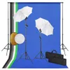vidaXL Fotostudio-Set mit Leuchten, Schirmen, Hintergrund, Produktbild-Vorschau 7
