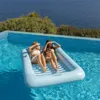 Schwimmmatratze PVC Blau Produktbild-Vorschau 3