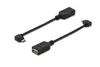 Digitus USB Micro-B - USB-A Adapter/ Konverter, OTG, 0,15m, Produktbild-Vorschau 3