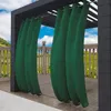 2 rideaux d'extérieur coupe-vent avec oeillets en haut Voir les images du produit 1