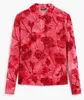 Elegantes rotes Langarmshirt mit italienischem Kragen und Produktbild-Vorschau 9