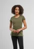 Build Your Brand Kurzarm-T-Shirt für Frauen Quinpot olive Produktbild-Vorschau 2