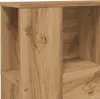 vidaXL Kopfteil mit Ablagen Artisan-Eiche 120x19x104,5cm Produktbild-Vorschau 7