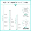 Teleskop Duschregal mit 3 Fach Anti-Rost Schutz (Version Produktbild-Vorschau 3