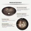 Umývadlo Puluomis, skleněné, nástěnné, kulaté, rozměry Náhled obrázku produktu 5