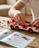 Klemmbausteine EC-Feuerwehrfahrzeug mit Drehleiter, 433 Produktbild-Vorschau 7