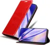 Cadorabo Hülle für Oppo FIND X2 PRO Schutz Hülle in Rot Produktbild-Vorschau 1