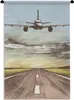 MuchoWow® Wandteppich Wandbehang Flugzeuge - Himmel - Sonne Produktbild-Vorschau 1