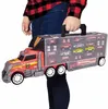 Dickie Toys Feuerwehr Truck 42 tlg Set mit 9 Autos Zubehör Produktbild-Vorschau 3