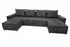 Ecksofa ASTRA U in U-Form, Cordsofa im Cordstoff Zoom 22 Produktbild-Vorschau 1