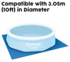 Bestway® PE- Bodenplane 335 x 335 cm, blau, quadratisch Produktbild-Vorschau 8