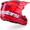 Alpinestars S-M7 Core Motocross Helm, rot, L (59/60) Produktbild-Vorschau 3