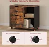 WOLTU Rollcontainer, Aktenschrank mit 3 Schubladen, 5 Produktbild-Vorschau 5