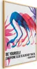 Posterpapier Poster - Colorful Repetition - three flamingo Produktbild-Vorschau 1