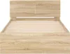vidaXL Rám postele bez matrace s čelem Sonoma dub 100x200 Náhled obrázku produktu 5