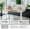 Cloison de bureau Noisy avec coins arrondis - 160 x 40 cm, Voir les images du produit 2
