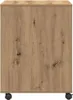 vidaXL Tlačiarenský stojan Artisan dub 60 x 50 x 67 cm Náhľad obrázku produktu 6