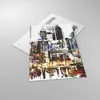 Bilder auf glas - Einteilig - Stadt Straße Haus - 80x120cm Produktbild-Vorschau 2