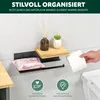 eluno uchwyt na papier toaletowy VARAZ z 2 półkami, Podgląd zdjęcia produktu 5