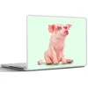 MuchoWow® Laptop Aufkleber Sticker Cover Schwein - Rosa - Produktbild-Vorschau 6