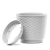 květináč RATOLLA ROUND 19 v.16,5cm,2,8l,BÍ (S449) s miskou Náhľad obrázku produktu 15