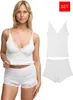 Tazzio Damen Nachtwäsche-Set F909 (Weiß, XS) Produktbild-Vorschau 1
