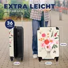 MuchoWow® Koffer Handgepäck Trolley Rollkoffer Kleine Produktbild-Vorschau 5