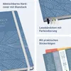 Häfft Lehrer-Planer 2026/2027 / A5+ / Fine Leaves Blue Produktbild-Vorschau 2