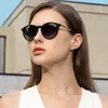 CARFIA Vintage Runde Sonnenbrille Damen Polarisiert Produktbild-Vorschau 3