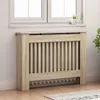 vidaXL Heizkörperverkleidung 112x19x81,5 cm Holzwerkstoff Produktbild-Vorschau 3