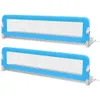 vidaXL Kleinkind Bettschutzgitter 2 Stück Blau 150 x 42 cm Produktbild-Vorschau 1