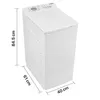 Heinner HWM-TL7012C++, Vrchné plnenie, 7 kg, B, 78 dB, 1200 Náhľad obrázku produktu 4